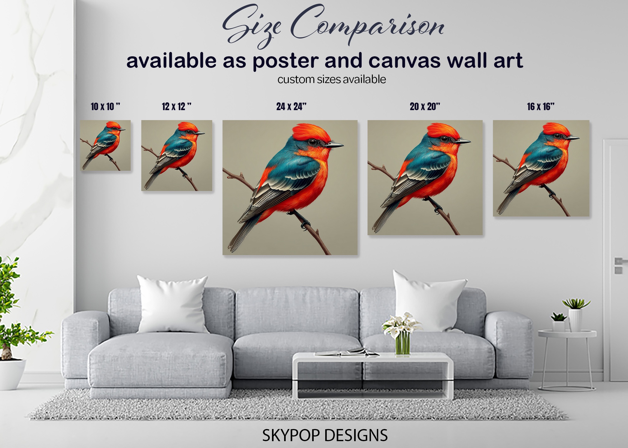 7.jpg Vermilion Flycatcher Art