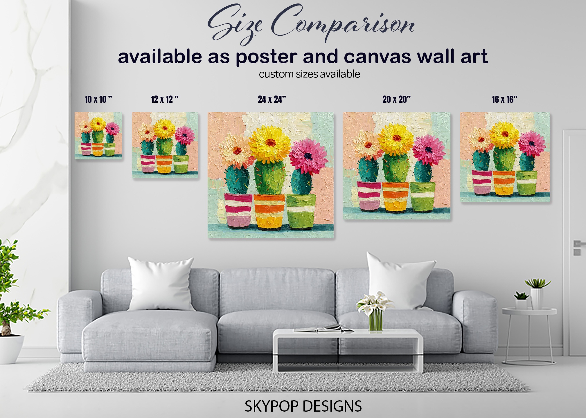 7.jpg Blooming Cactus Trio Art