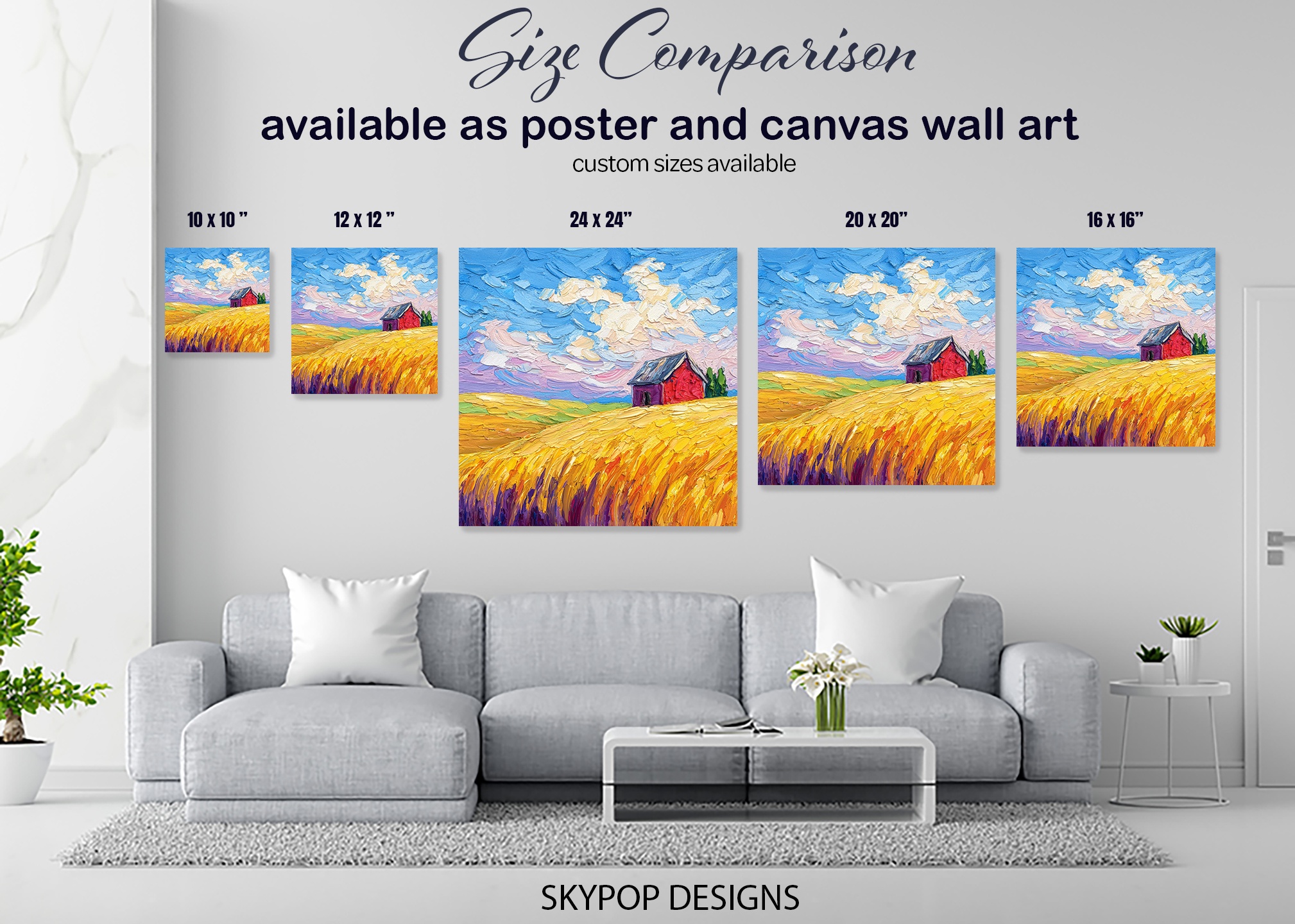 7.jpg Golden Wheat Field Barn Art