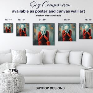 Reflective Figure Art