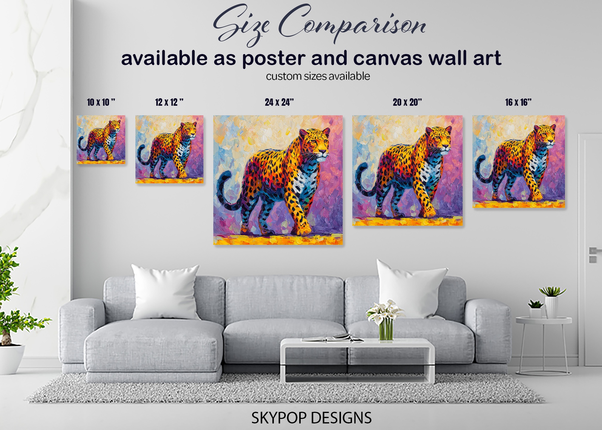 7.jpg Colorful Leopard Art