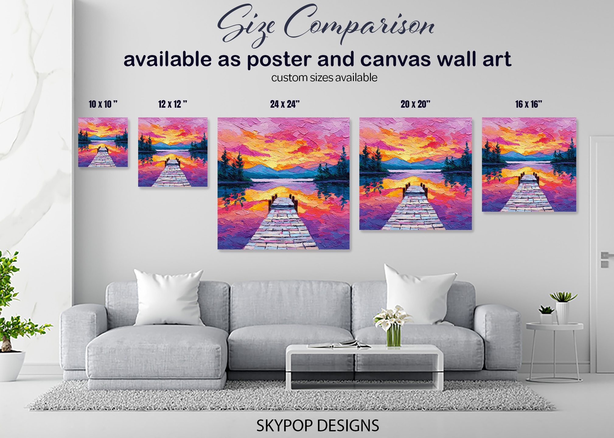7.jpg Sunset Lake Art