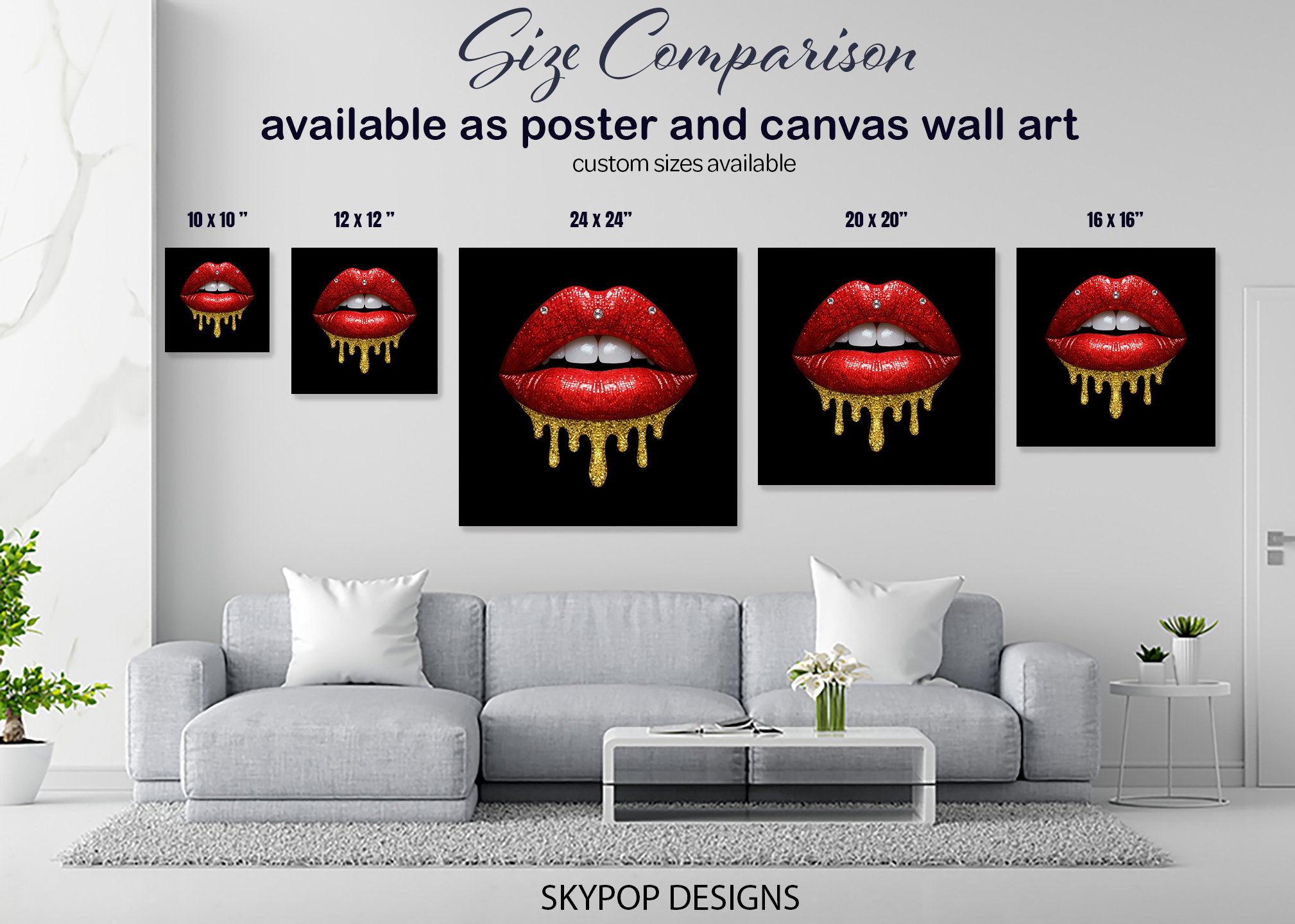 7.jpg Glittering Lips Art