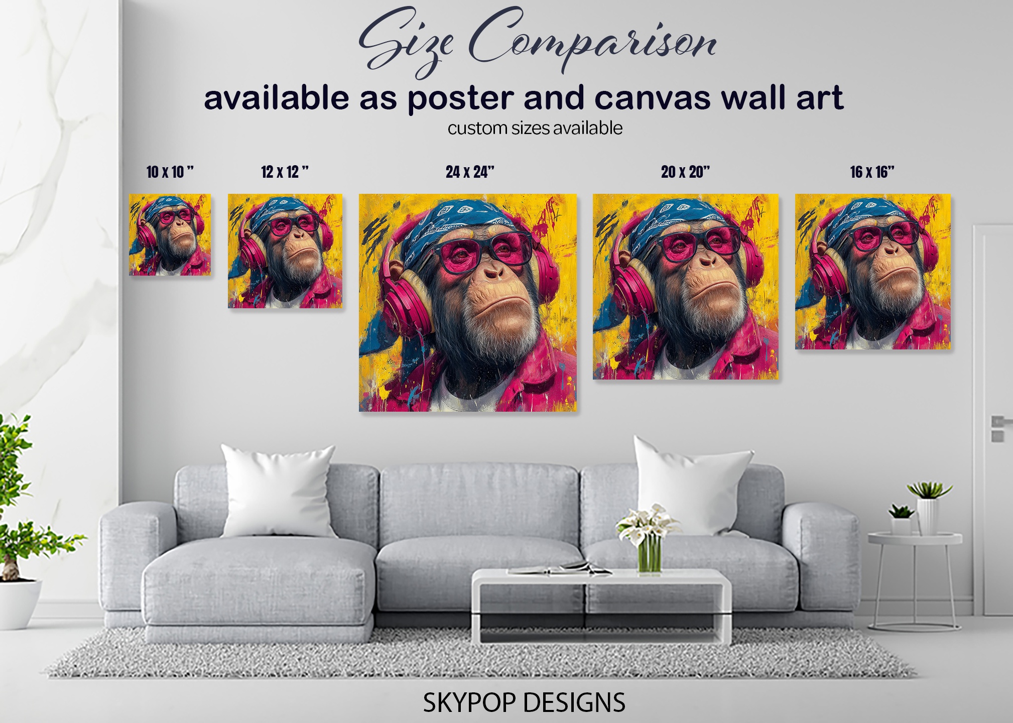 7.jpg Chimpanzee Art