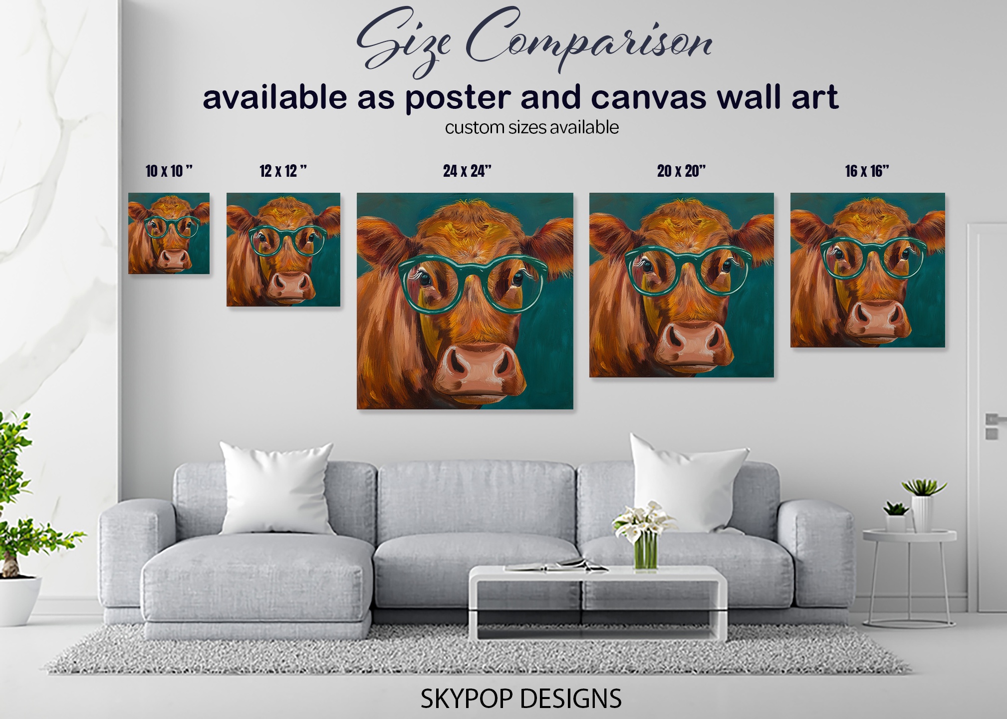 7.jpg Highland Cow Art