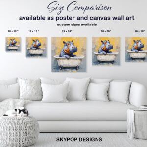 Hippopotamus Art