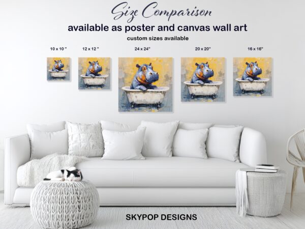 Hippopotamus Art