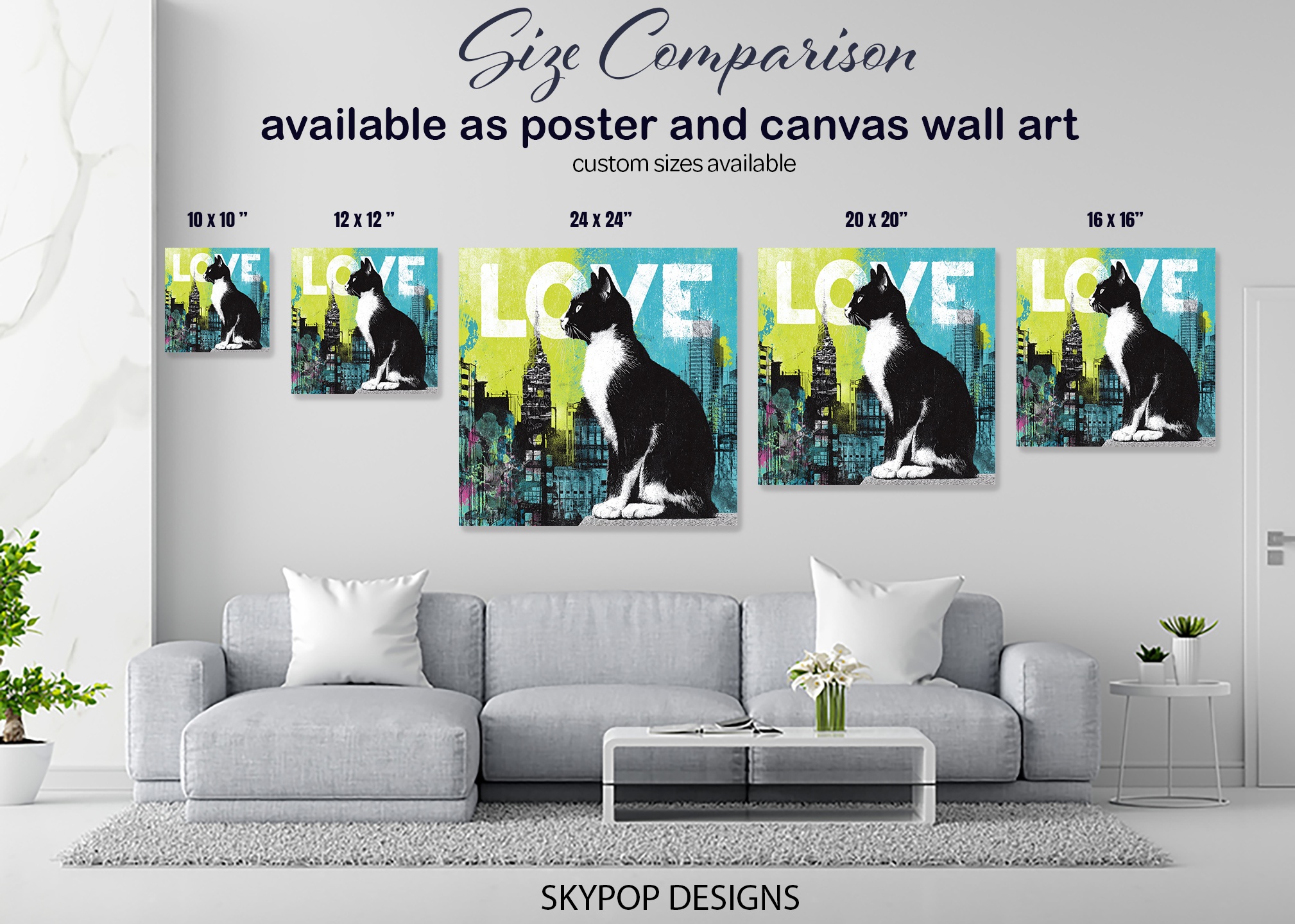7.jpg Cat Love Art