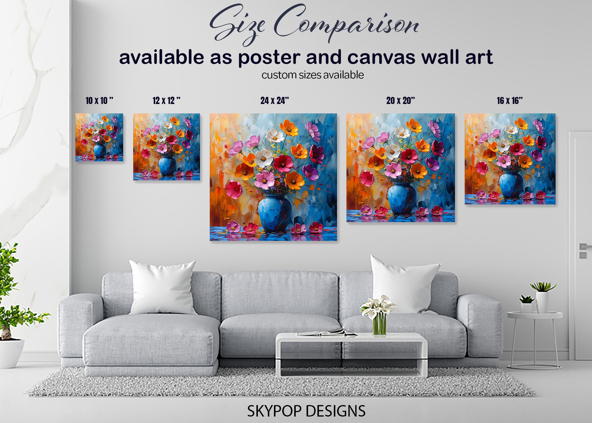 7.jpg Vibrant Wildflower Bouquet Art