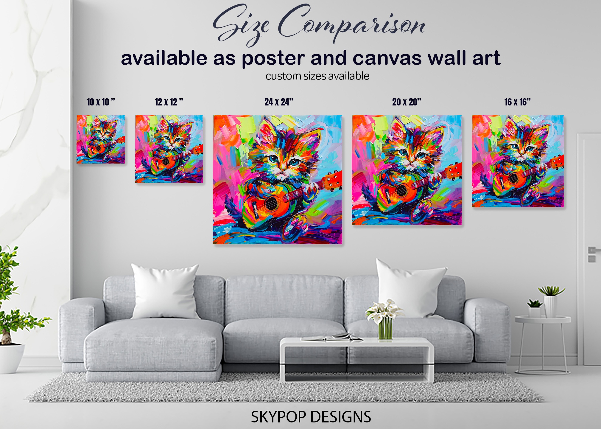 7.jpg Rainbow Cat Art