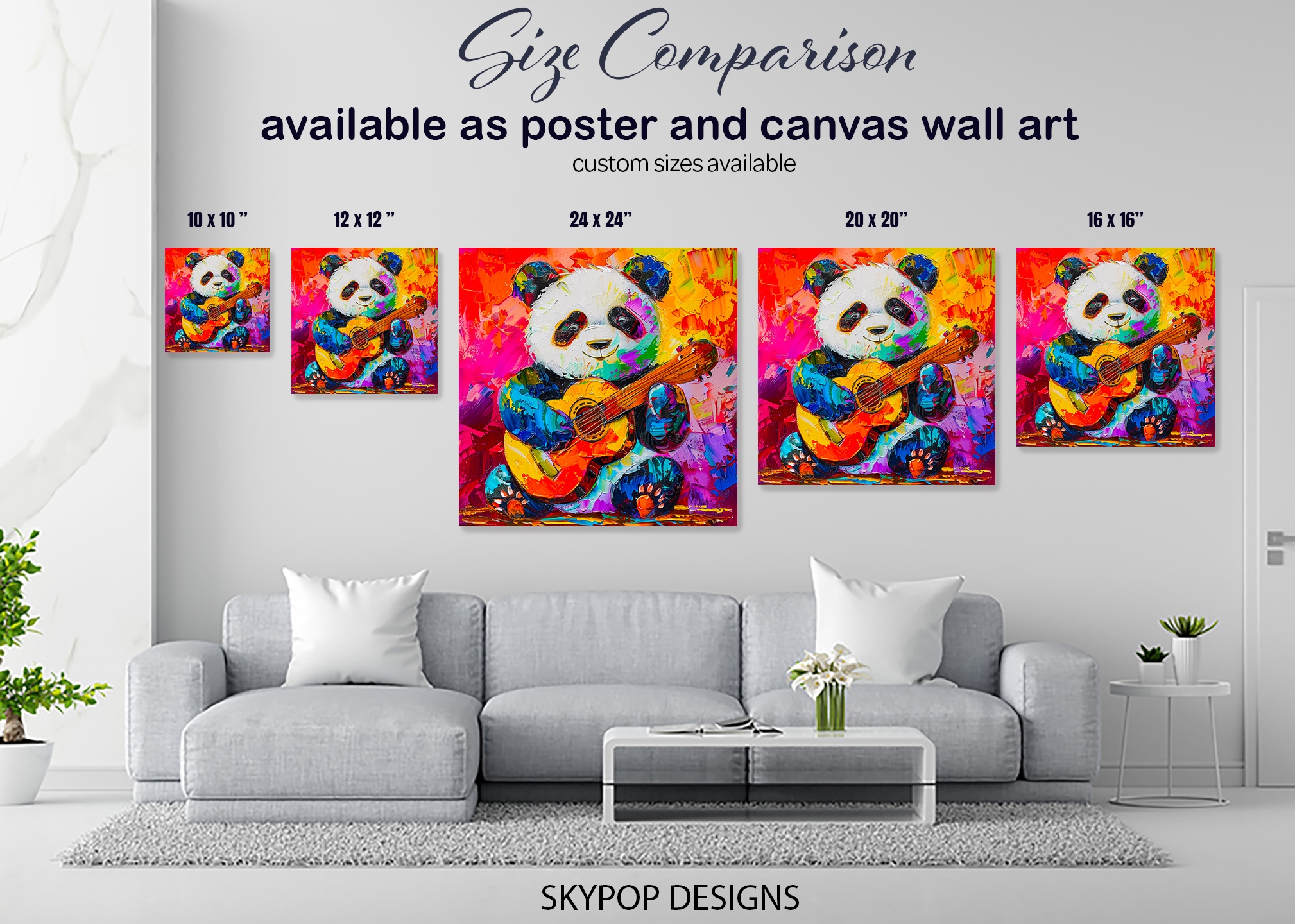 7.jpg Panda Guitar Art