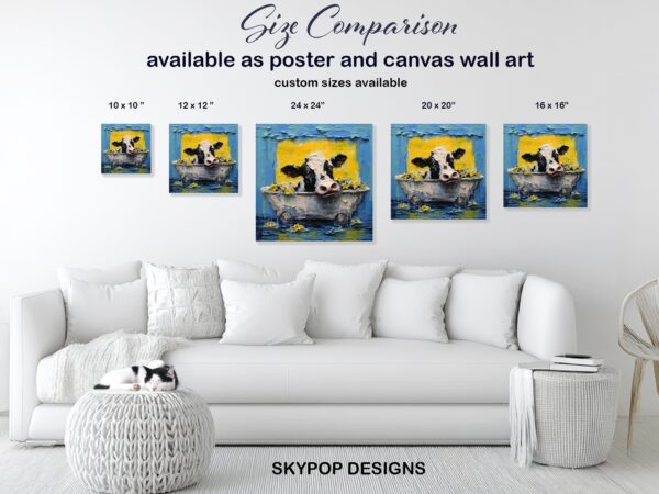 Highland Cow Art