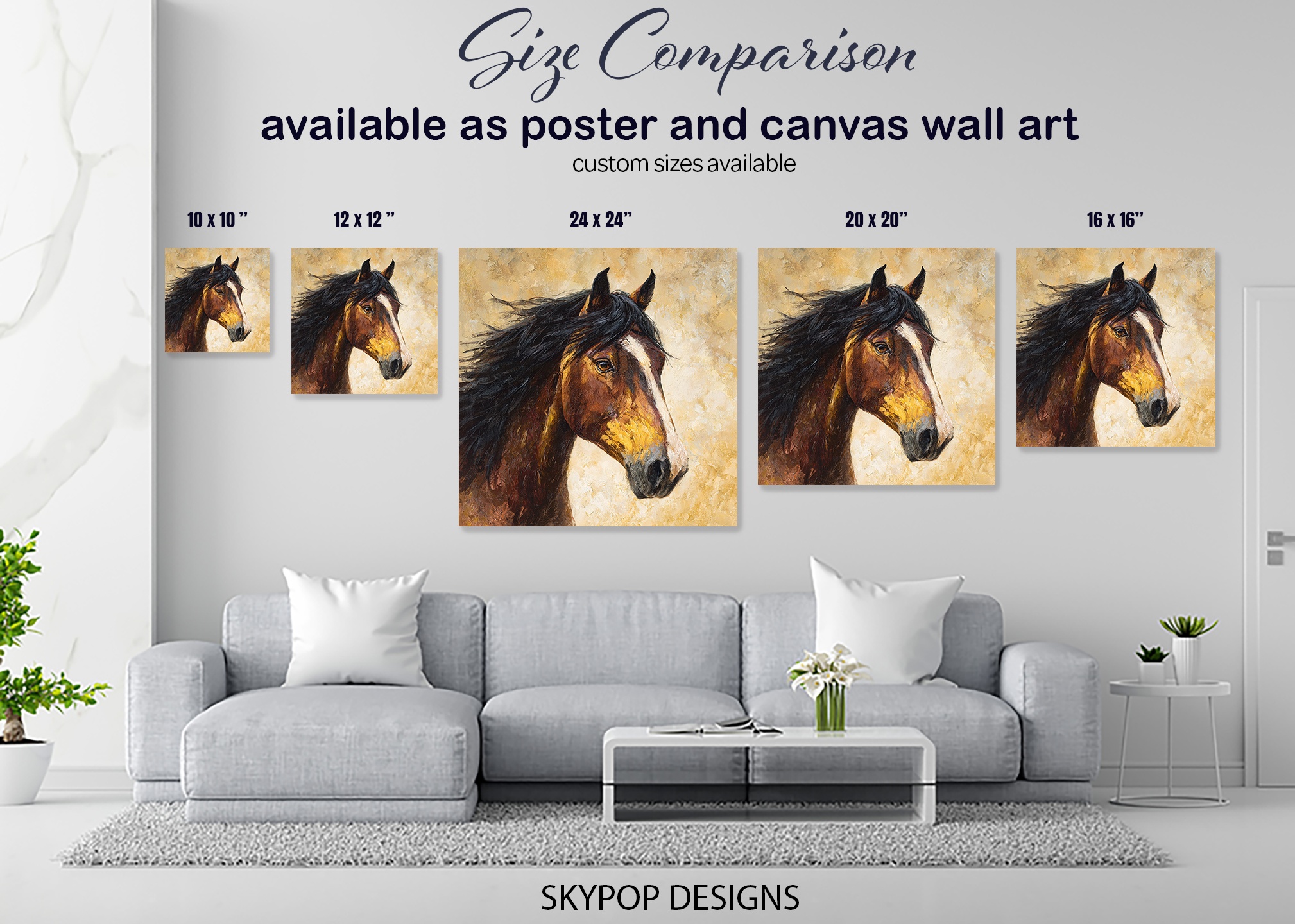 7.jpg Horse Portrait Art