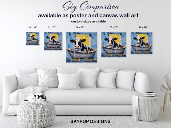 Highland Cow Art