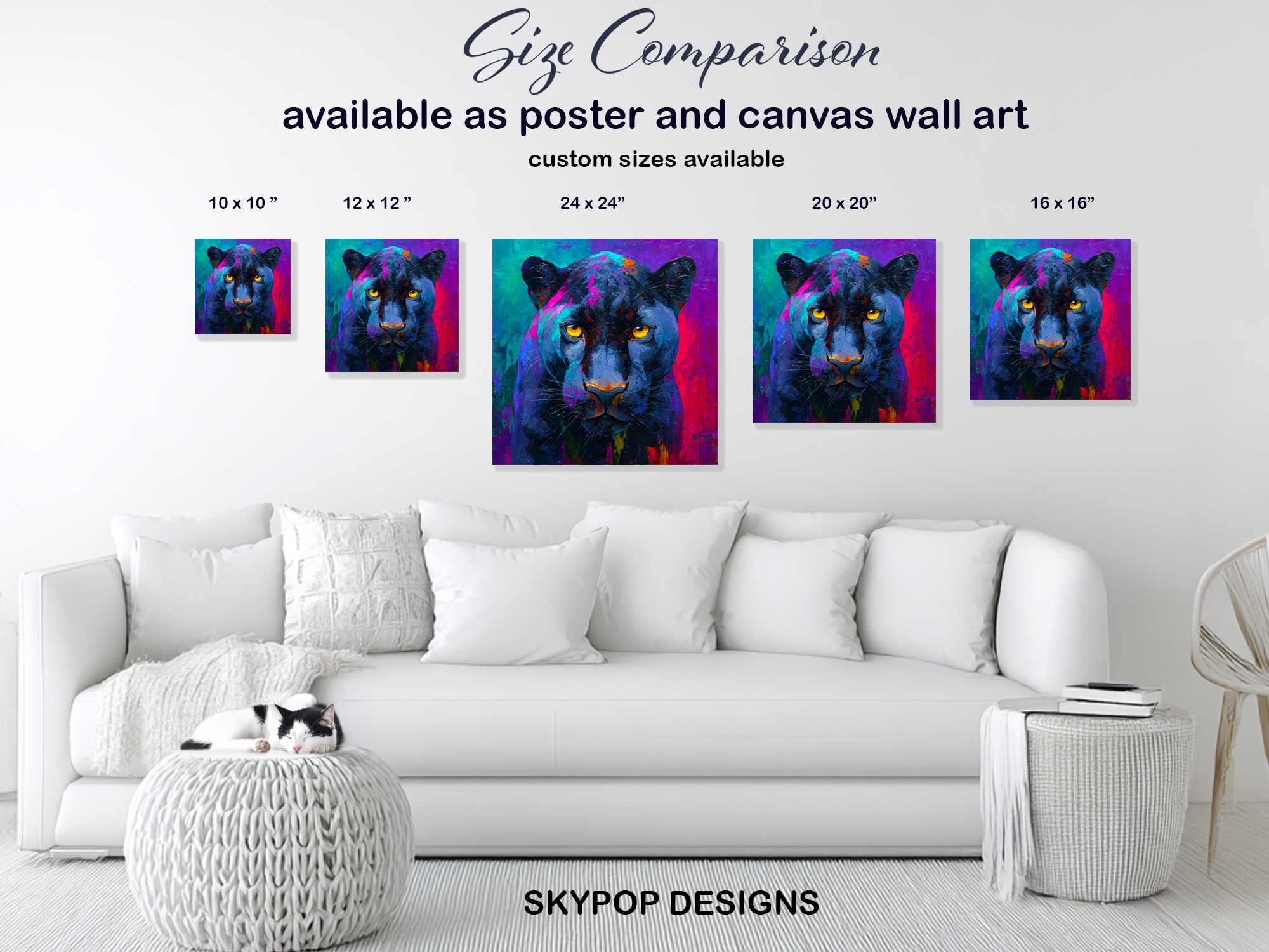 7.jpg Colorful Panther Art