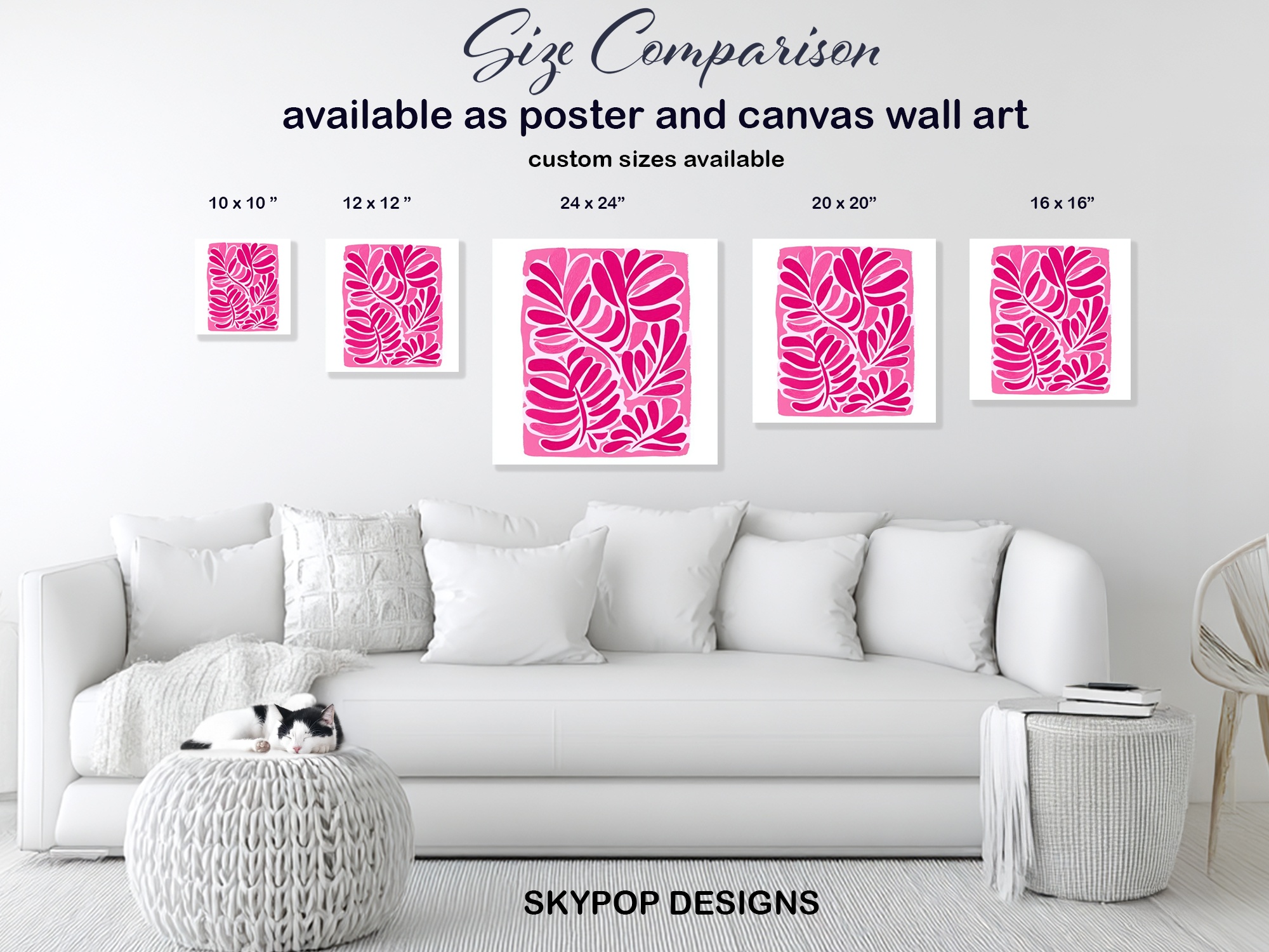 7.jpg Pink Leaf Abstract Art