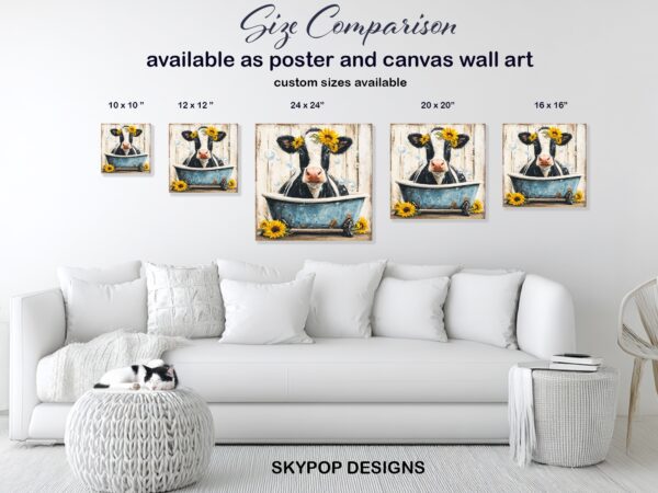 Highland Cow Art