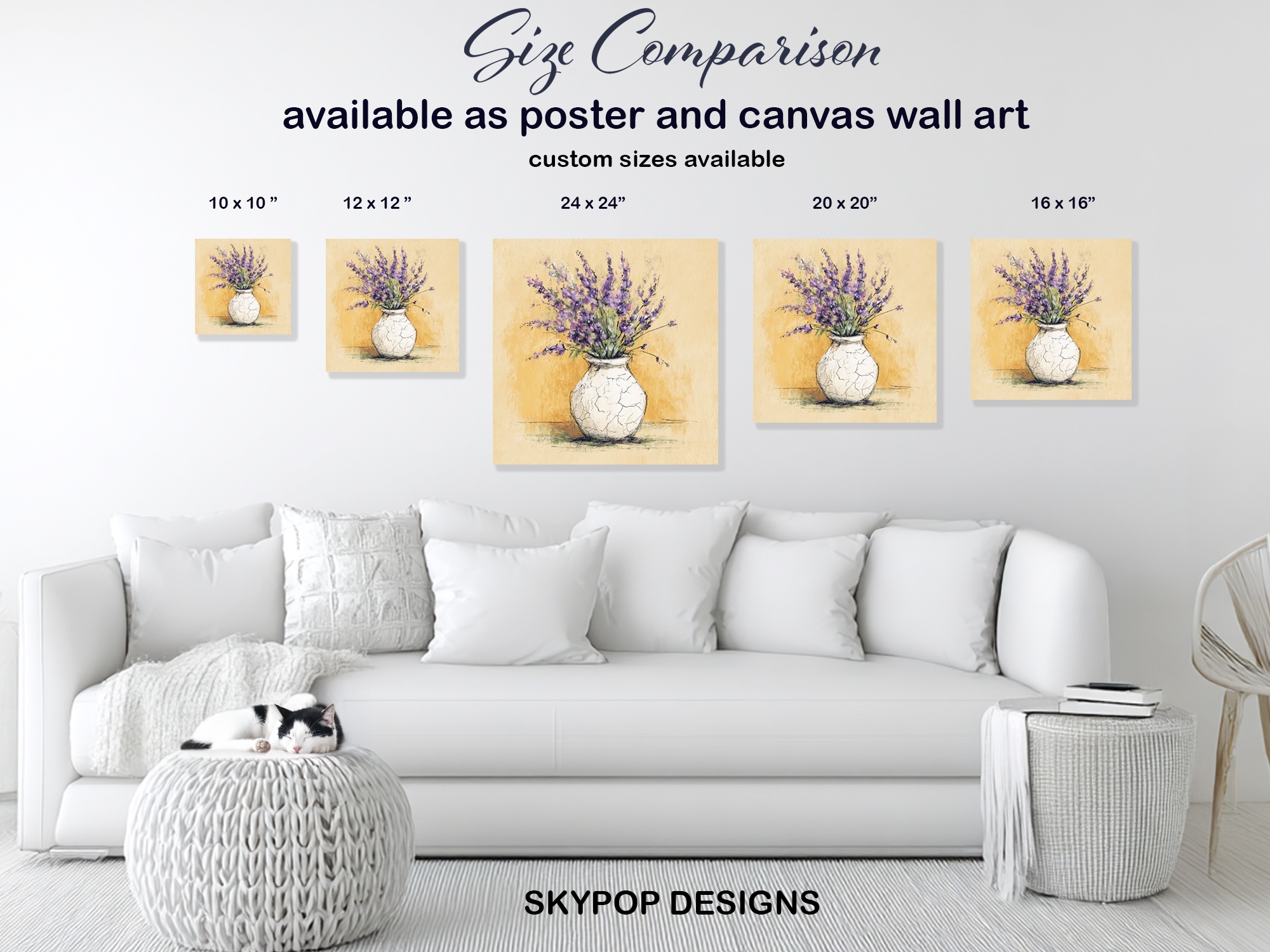 7.jpg Lavender Vase Art