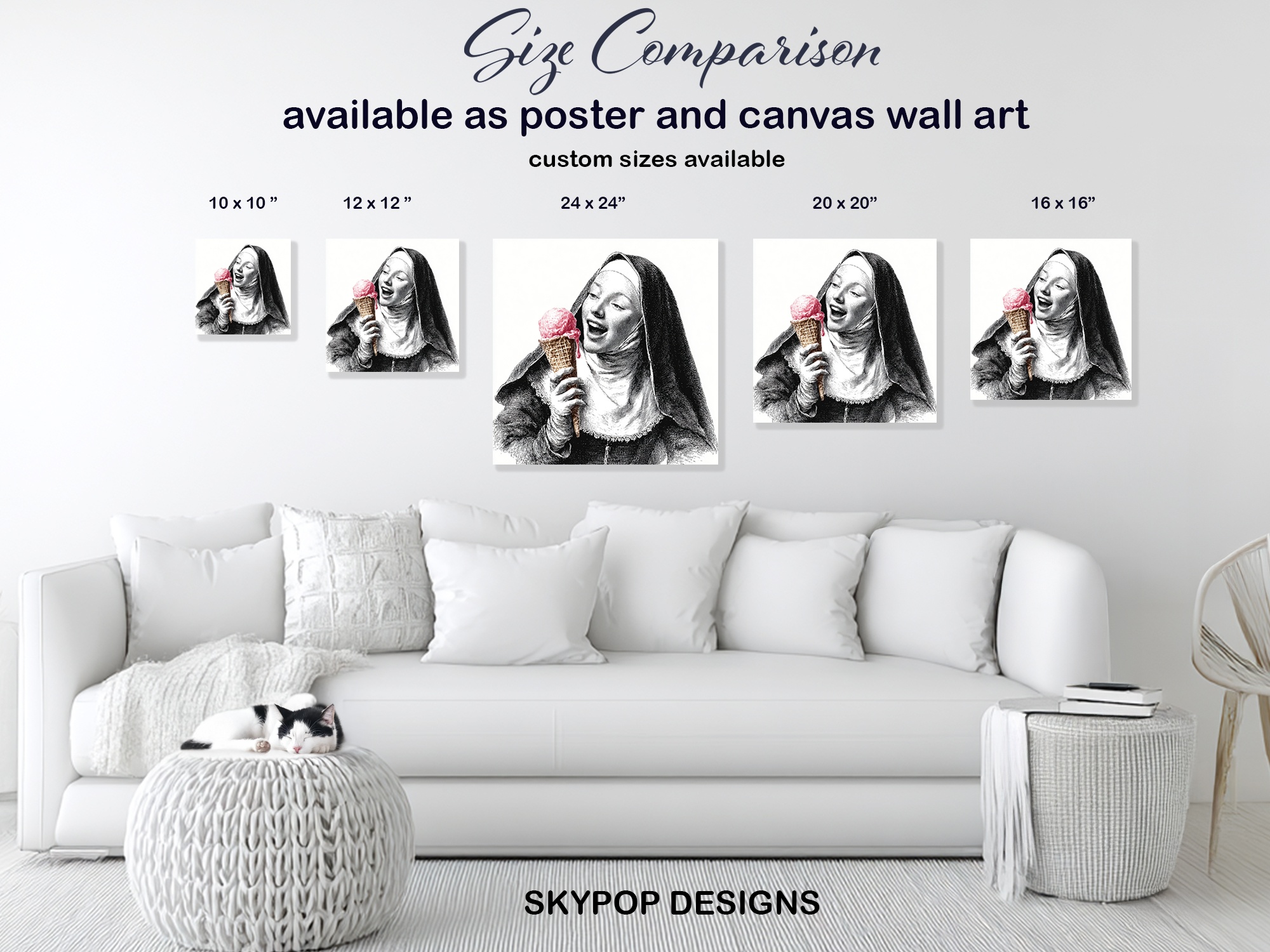 7.jpg Joyful Nun Ice Cream Art