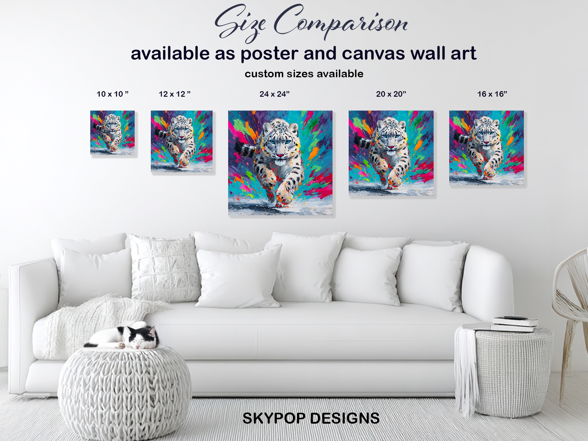 7.jpg Snow Leopard Art