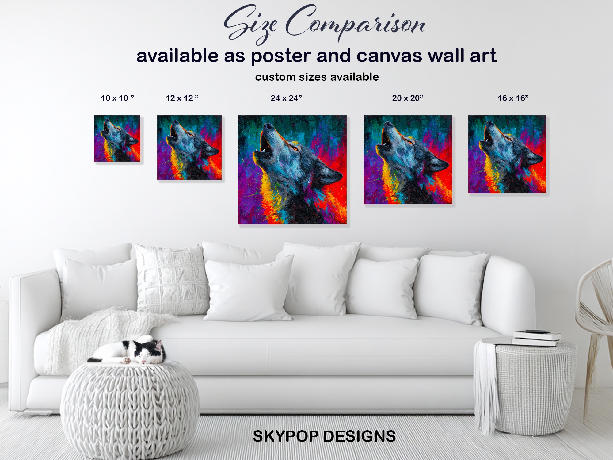 7.jpg Colorful Wolf Art