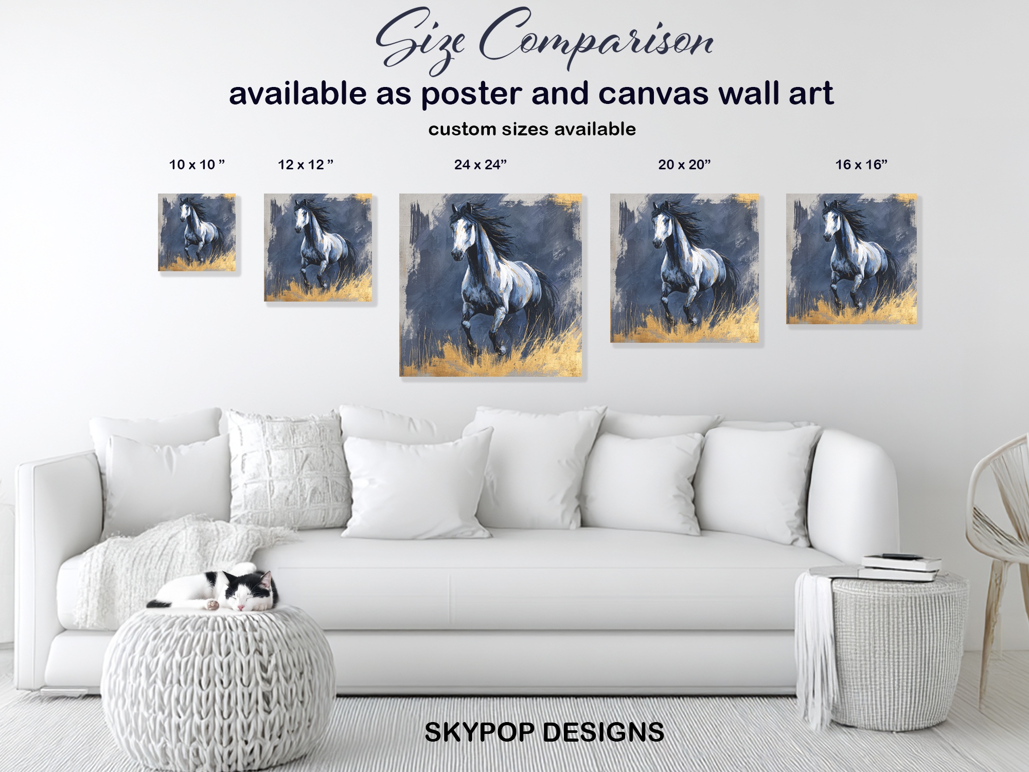 7.jpg Galloping Horse Art