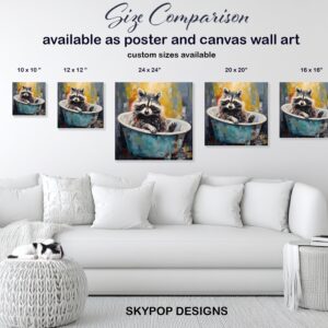Raccoon Art
