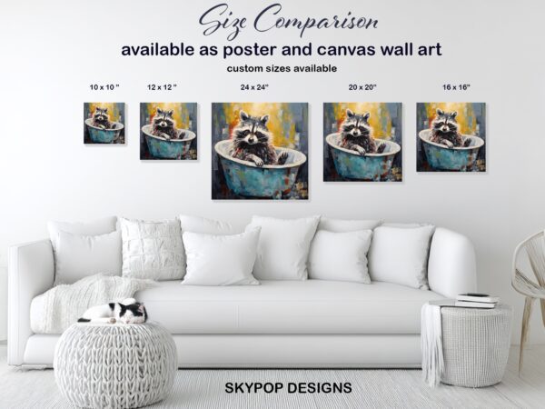 Raccoon Art