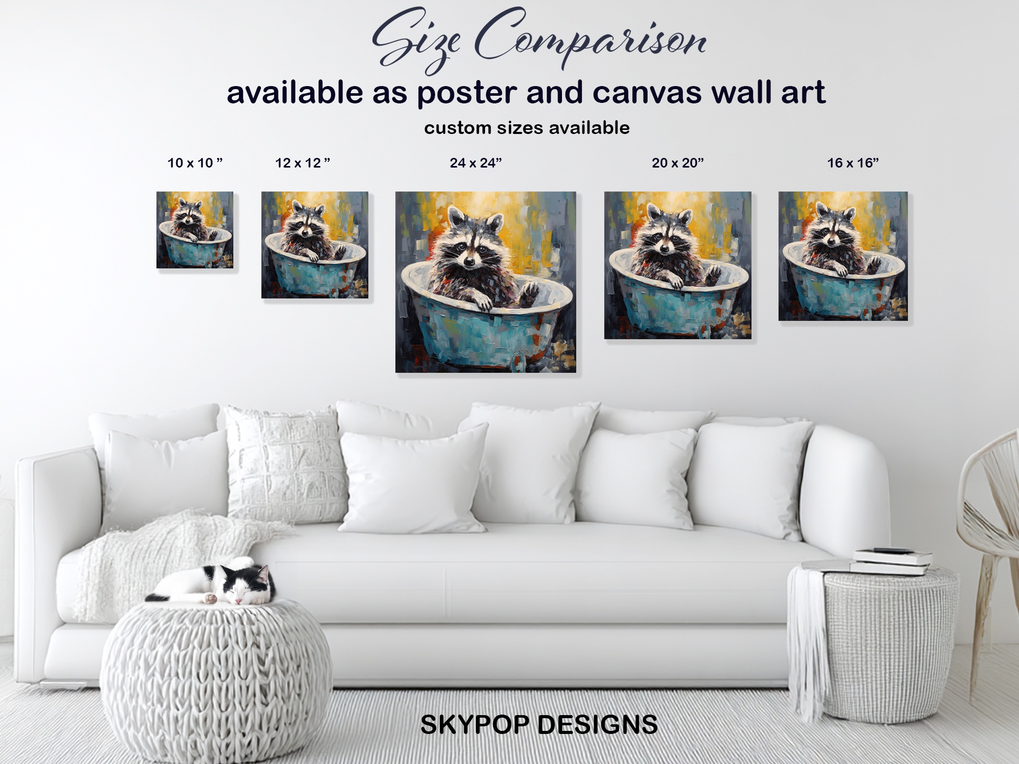 7.jpg Raccoon Art