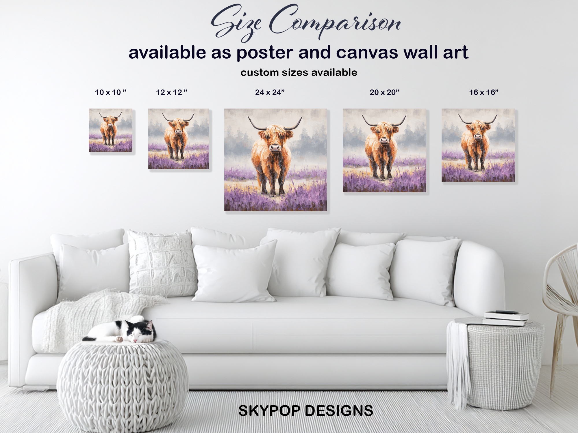 7.jpg Highland Cow Art