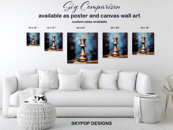 King Chess Art