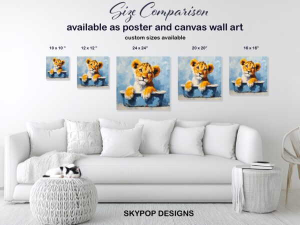 Lion Cub Art
