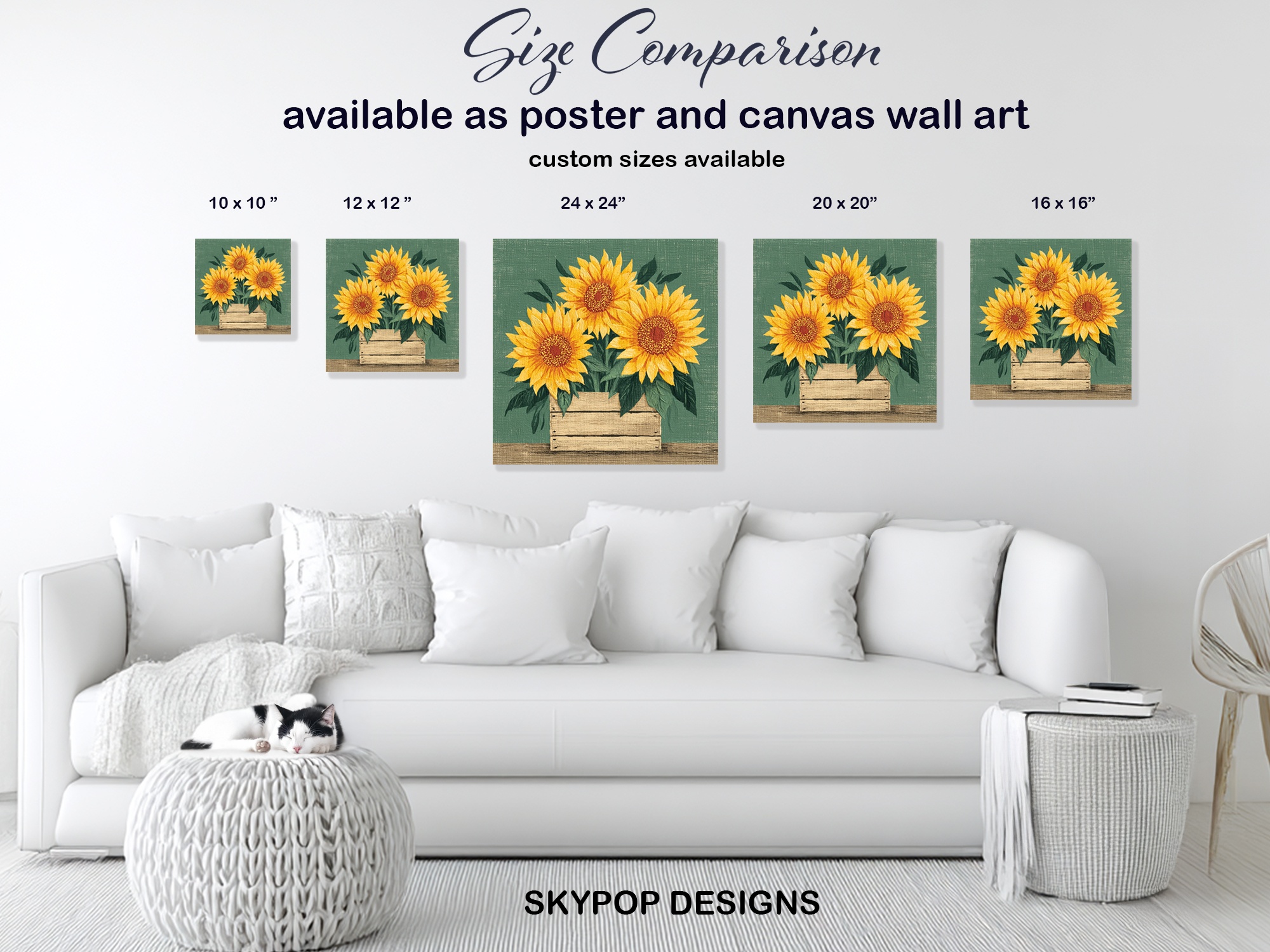 7.jpg Sunflower Crate Art