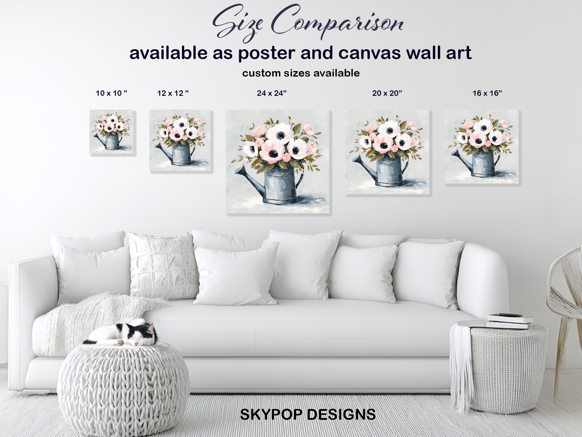 7.jpg Watering Can Floral Art