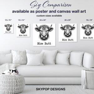 Highland Cow Art