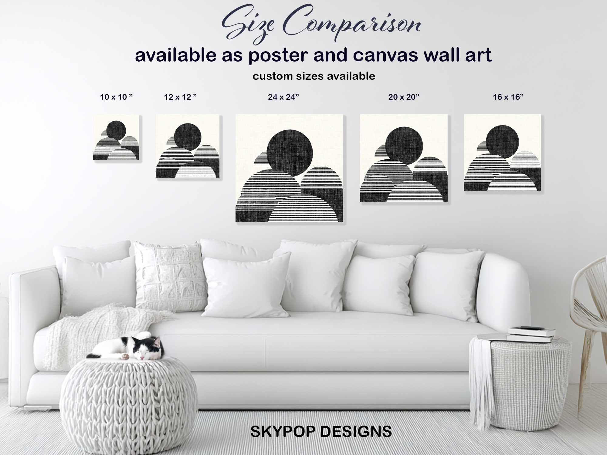 7.jpg Geometric Sunrise Art