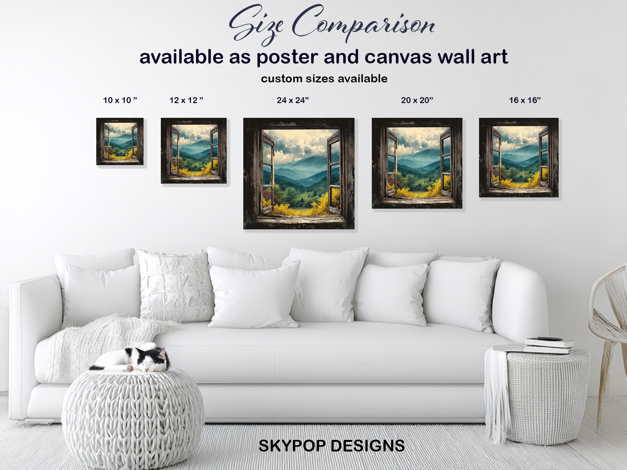 7.jpg Mountain Window View Art