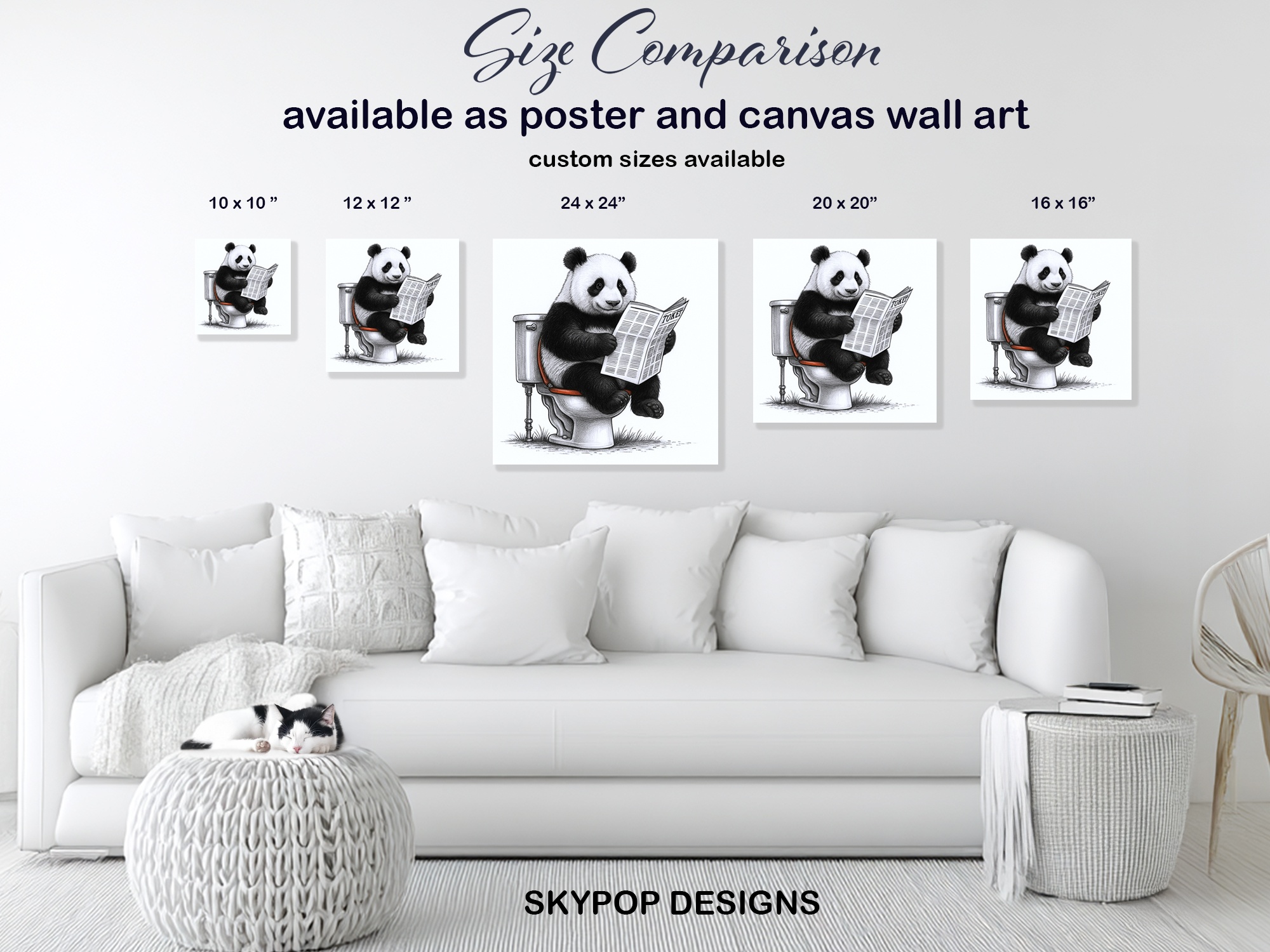 7.jpg Panda Wall Art