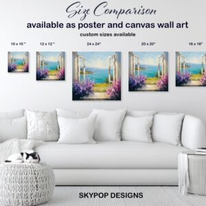 Open Window Ocean View Art