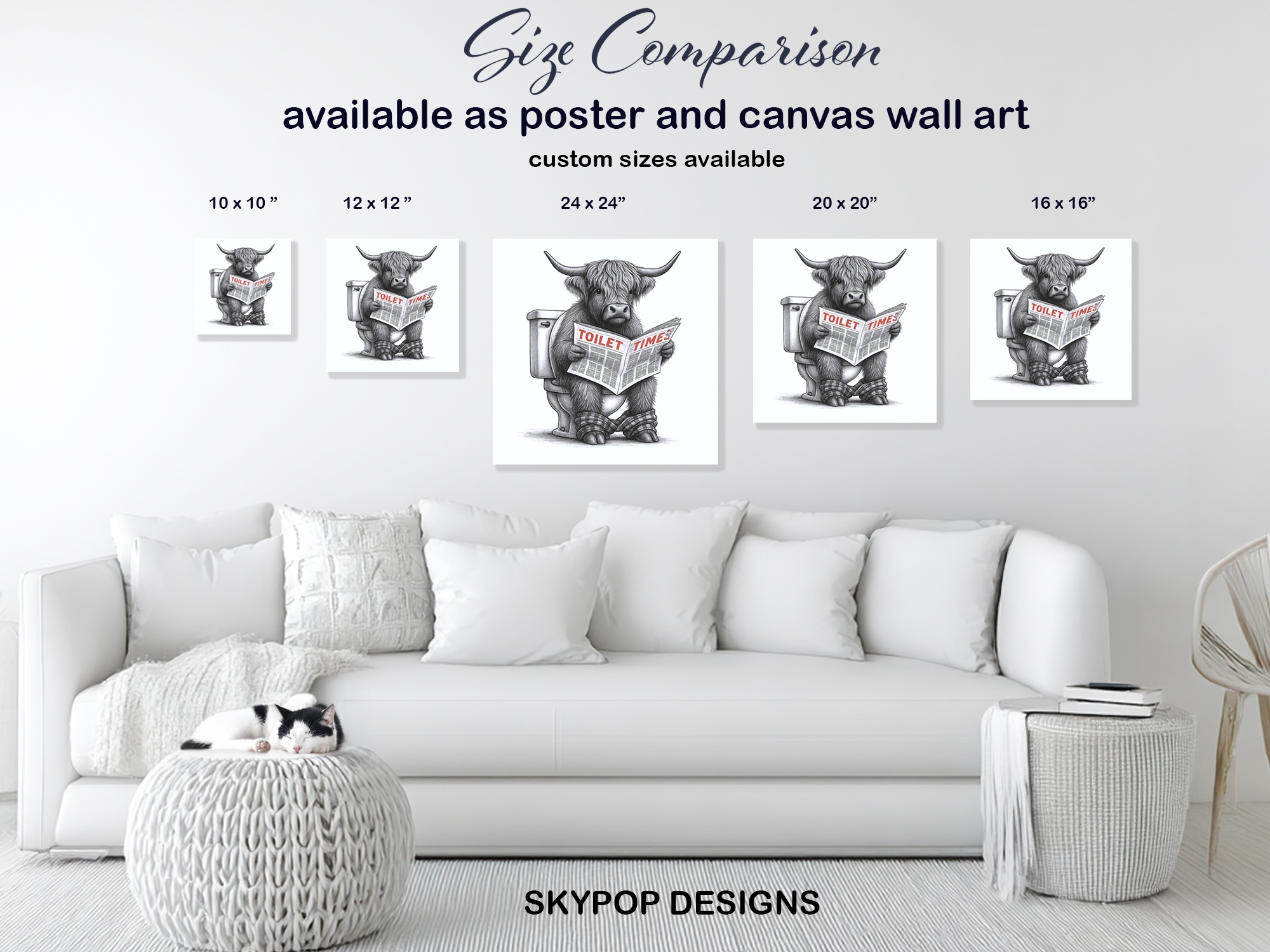 7.jpg Highland Cow Art