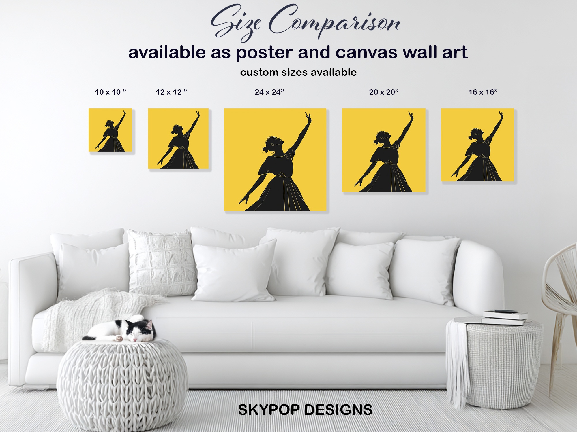 7.jpg Joyful Dancer Silhouette Art