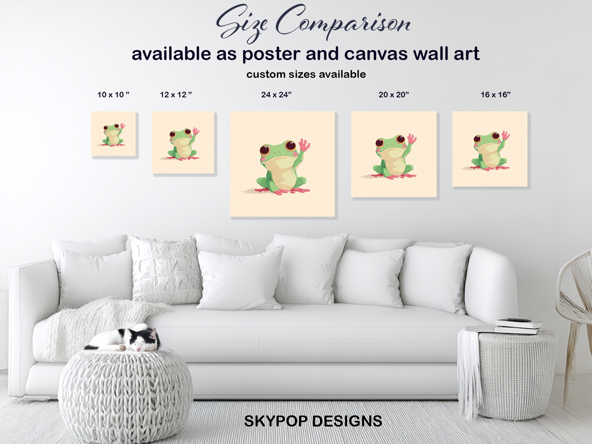 7.jpg Waving Frog Art