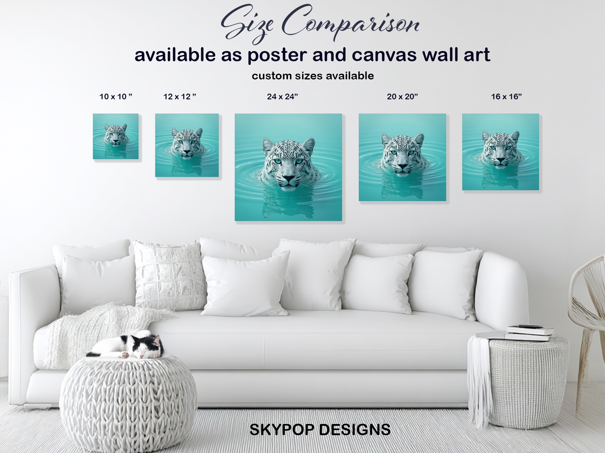 7.jpg Snow Leopard Art