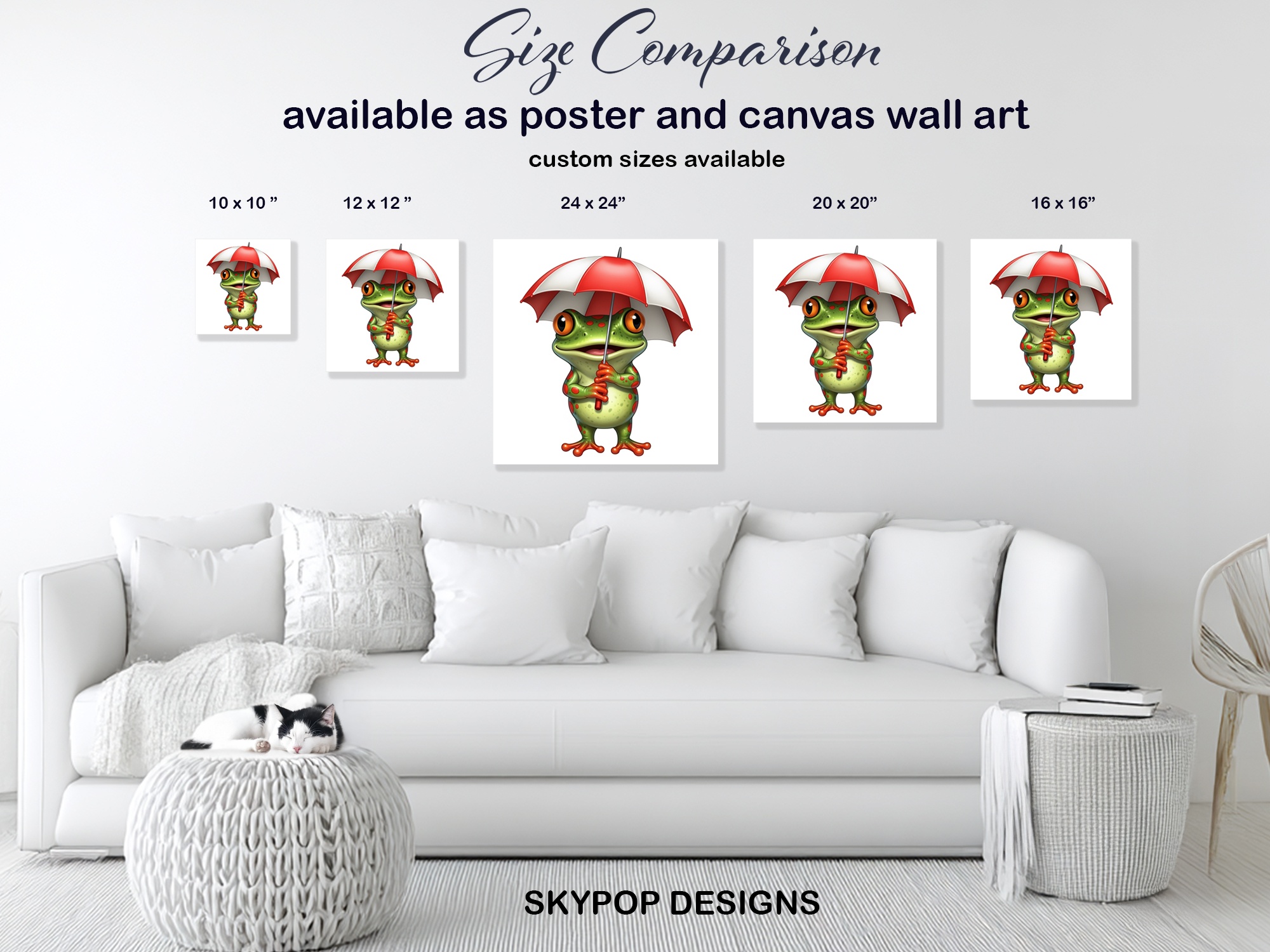 7.jpg Frog Umbrella Art