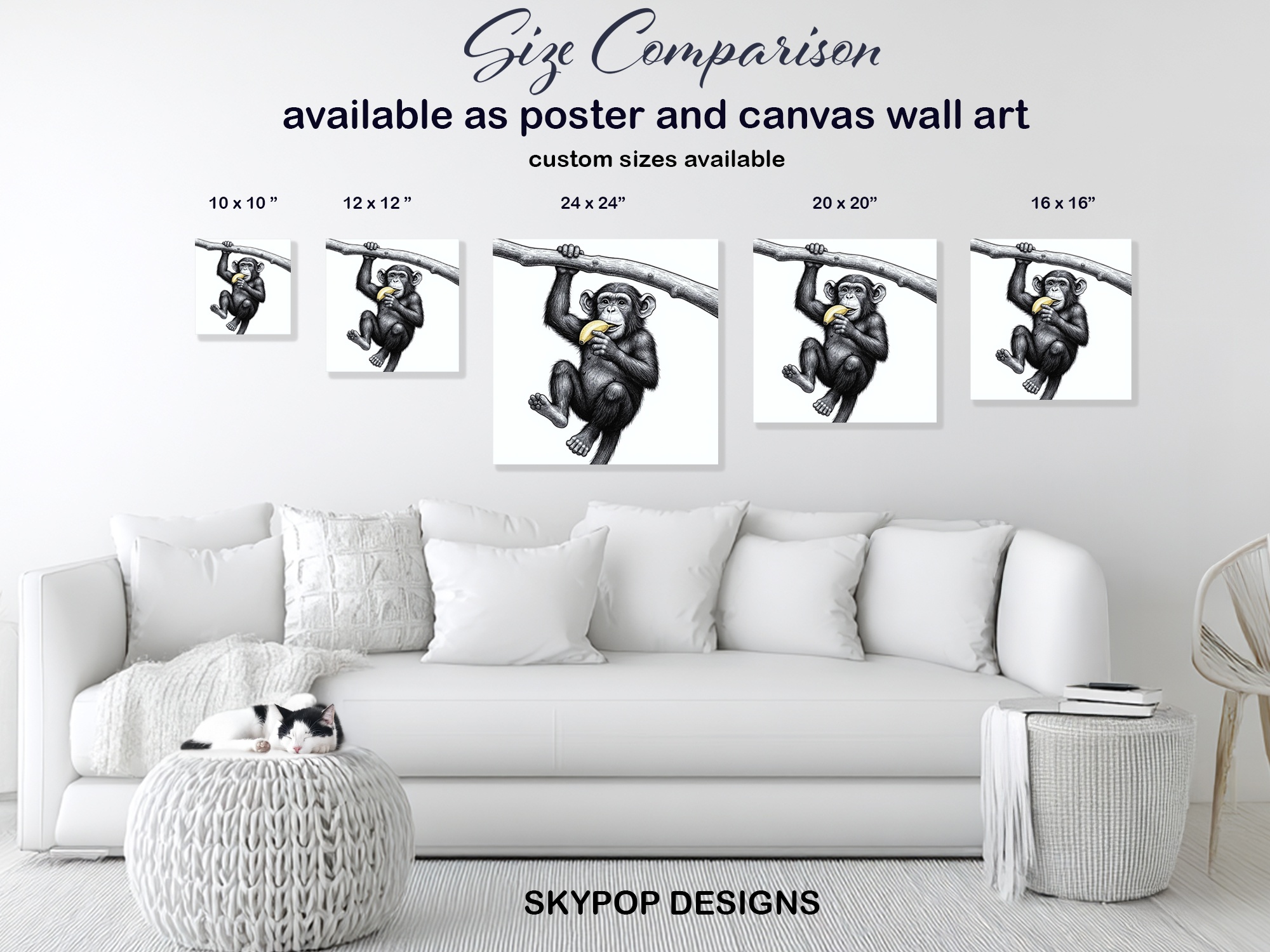 7.jpg Chimpanzee Art