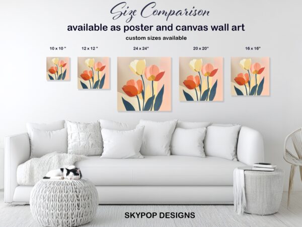 Tulip Garden Art