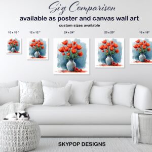 Tulip Bouquet Art