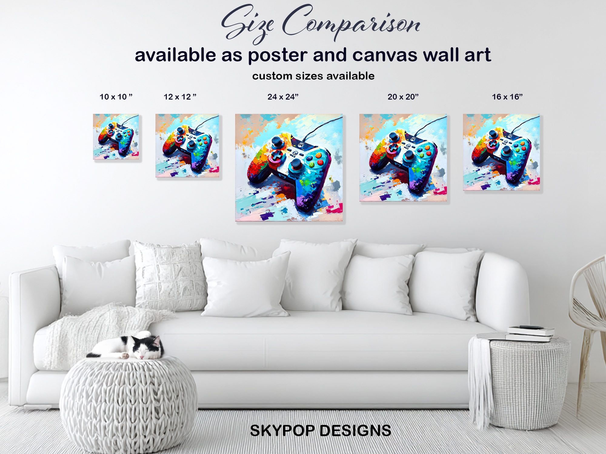 7.jpg Gaming Controller Explosion Art