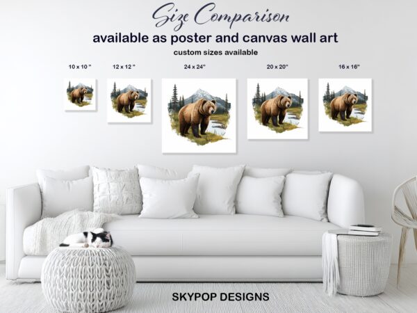 Grizzly Bear Art
