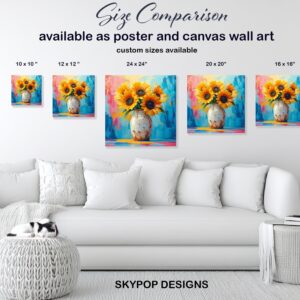 Sunflower Symphony Art